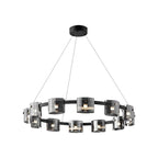 Anselune Glass Chandelier-Moonnatur
