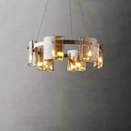Anselune Glass Chandelier-Moonnatur