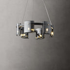 Anselune Glass Chandelier-Moonnatur
