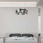 Anselune Glass Chandelier-Moonnatur