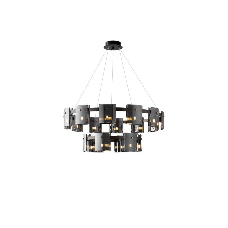 Anselune Glass Chandelier-Moonnatur