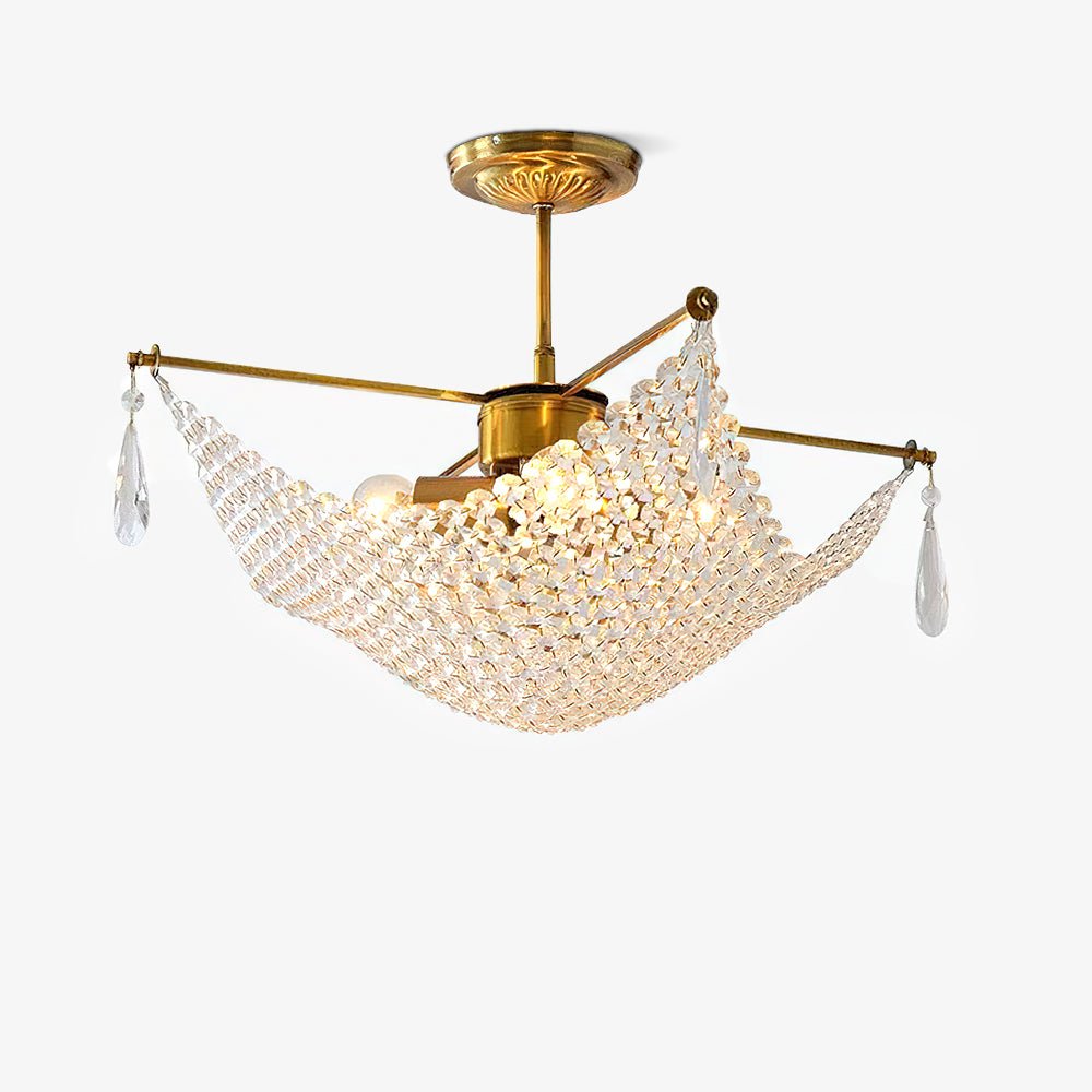 Nerava Crystal Chandelier-Moonnatur