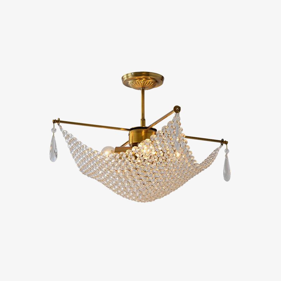 Nerava Crystal Chandelier-Moonnatur