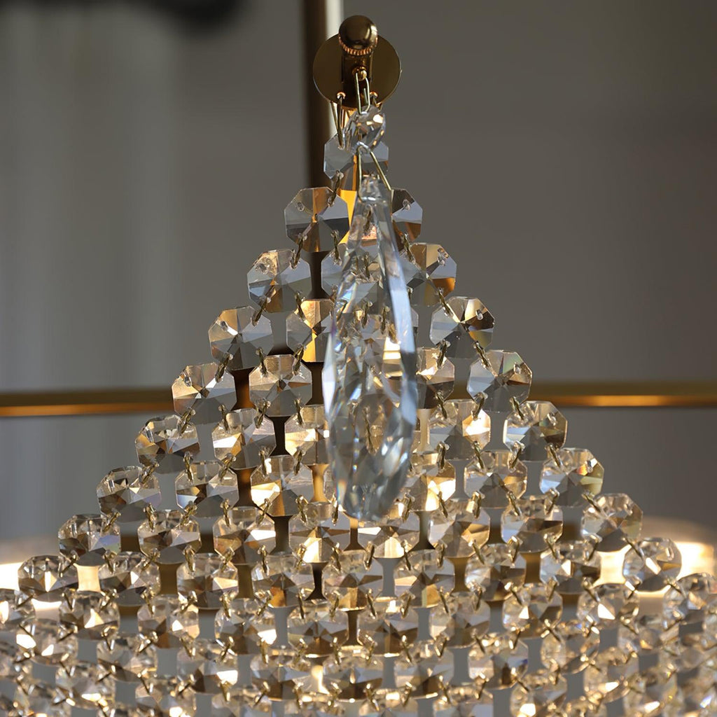 Nerava Crystal Chandelier-Moonnatur