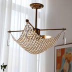 Nerava Crystal Chandelier-Moonnatur