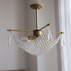 Nerava Crystal Chandelier-Moonnatur