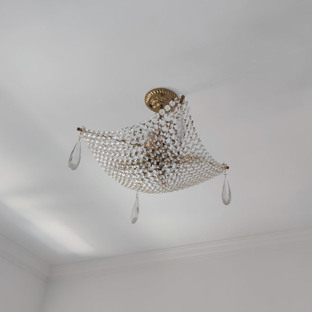 Nerava Crystal Chandelier-Moonnatur