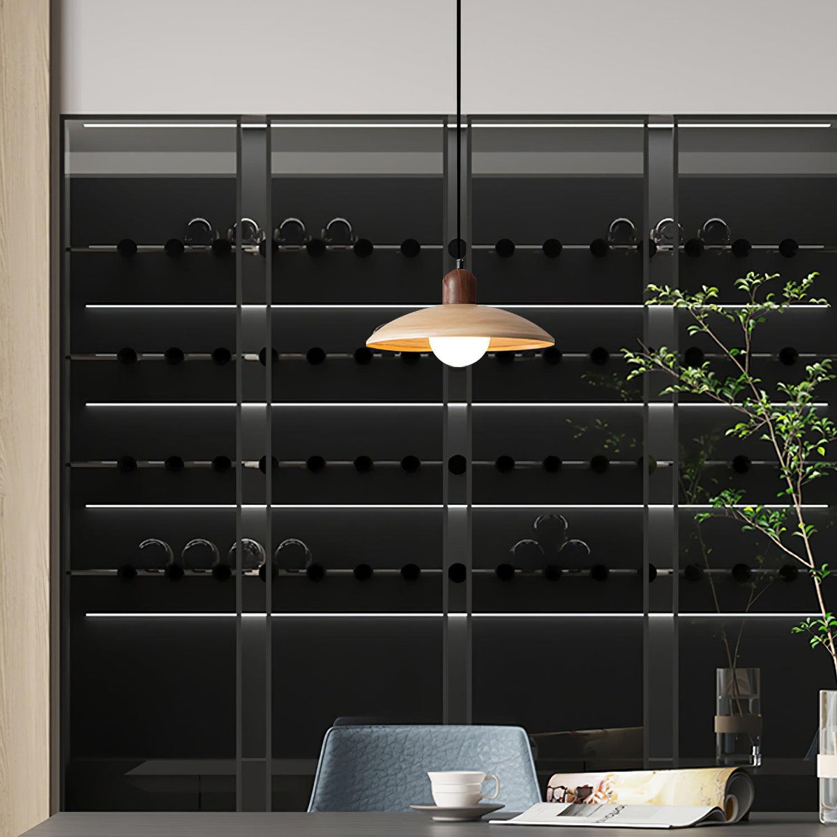 Enverenis Glass Pendant Light-Moonnatur