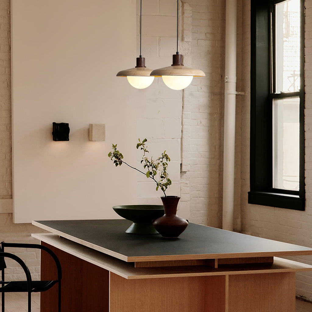 Enverenis Glass Pendant Light-Moonnatur