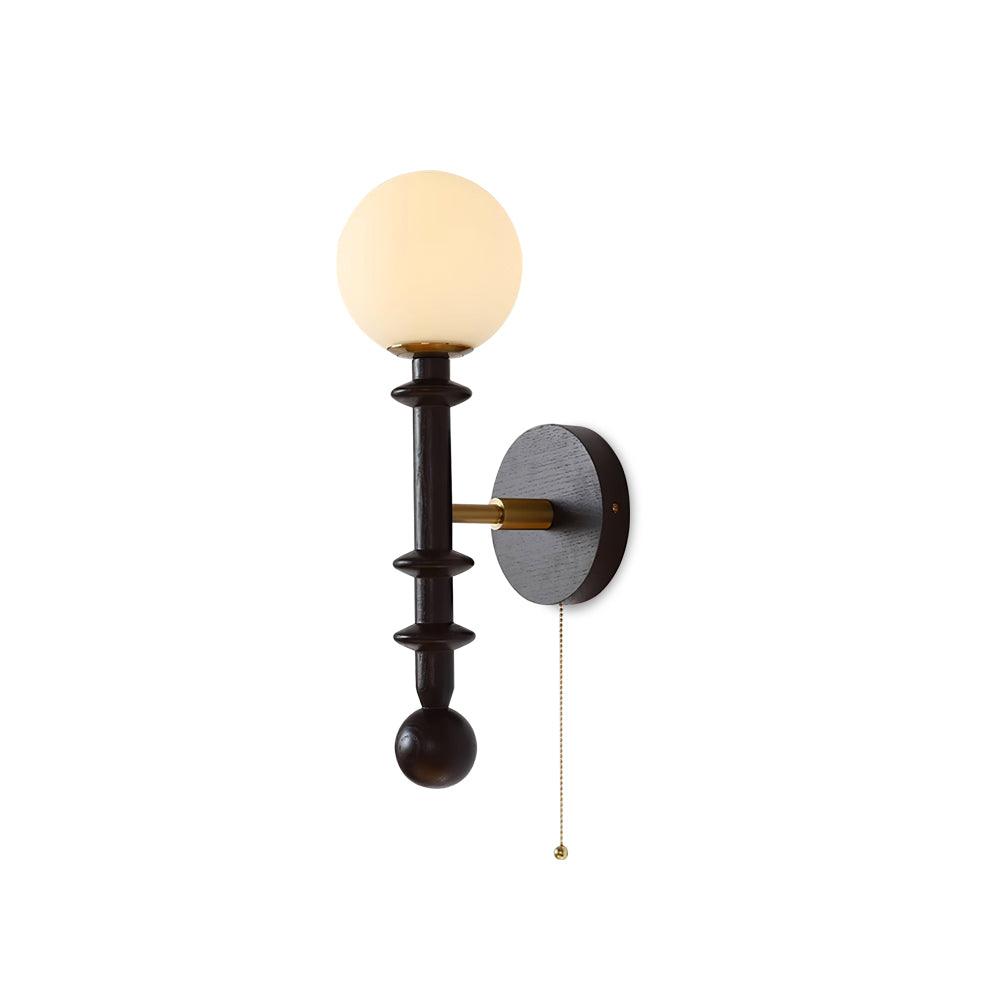 Yarrellark Wood Wall Light-Moonnatur