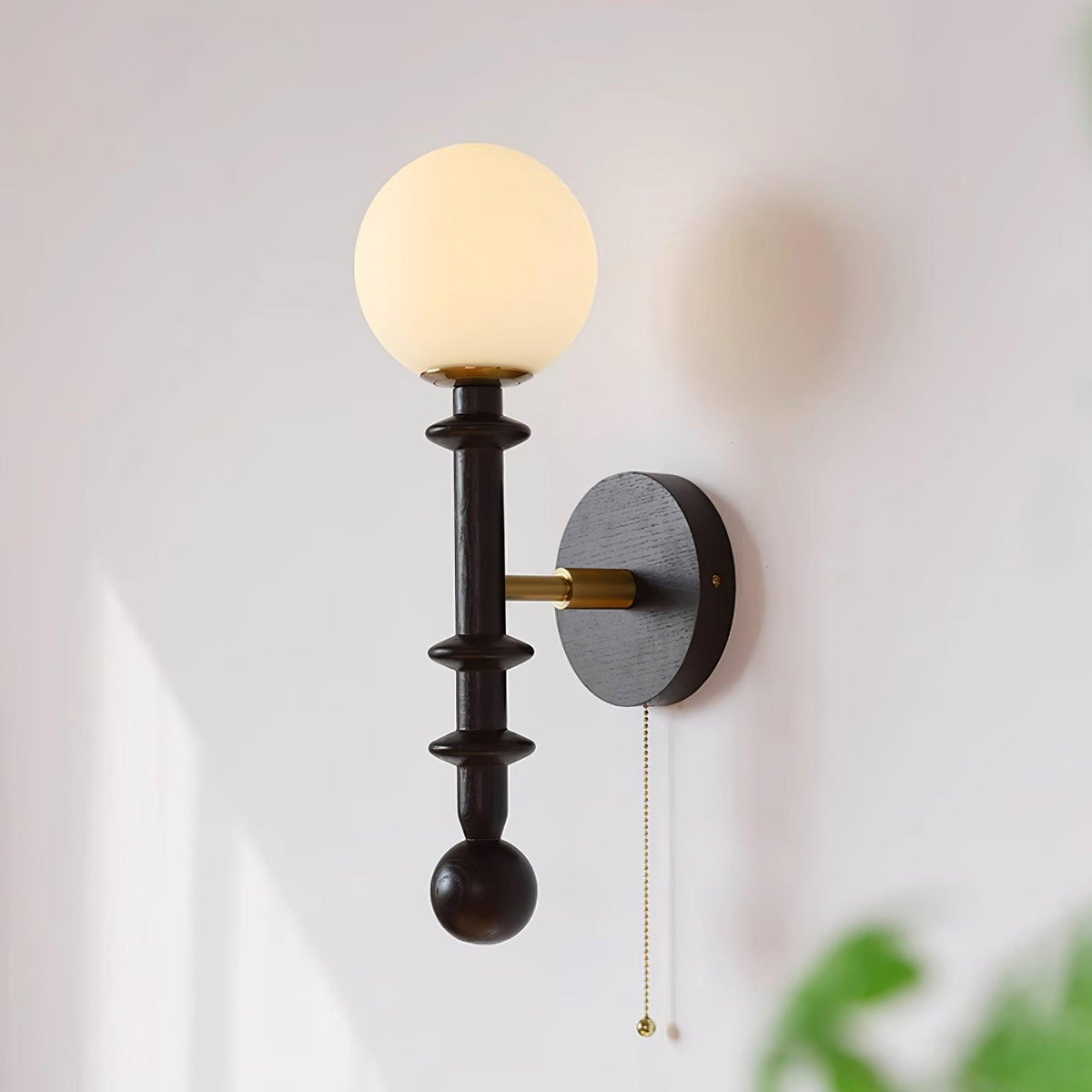 Yarrellark Wood Wall Light-Moonnatur
