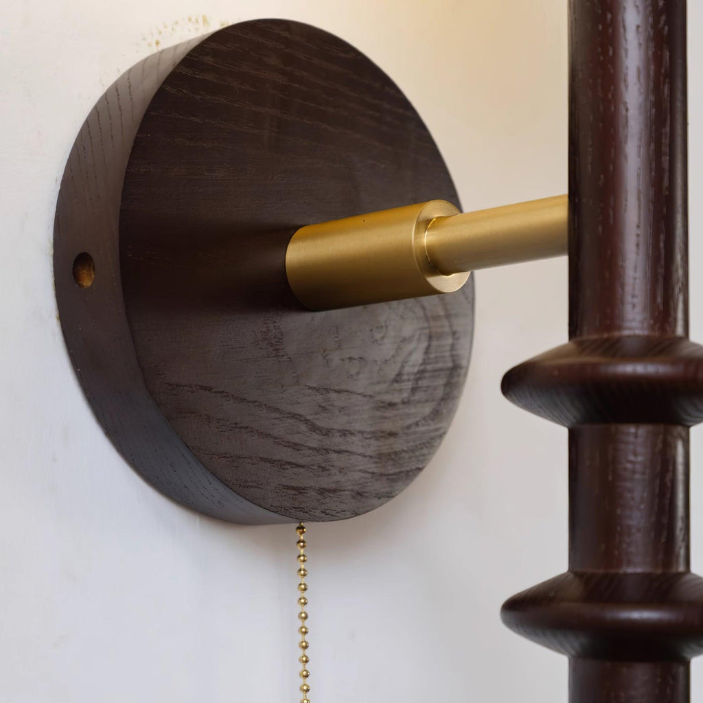 Yarrellark Wood Wall Light-Moonnatur