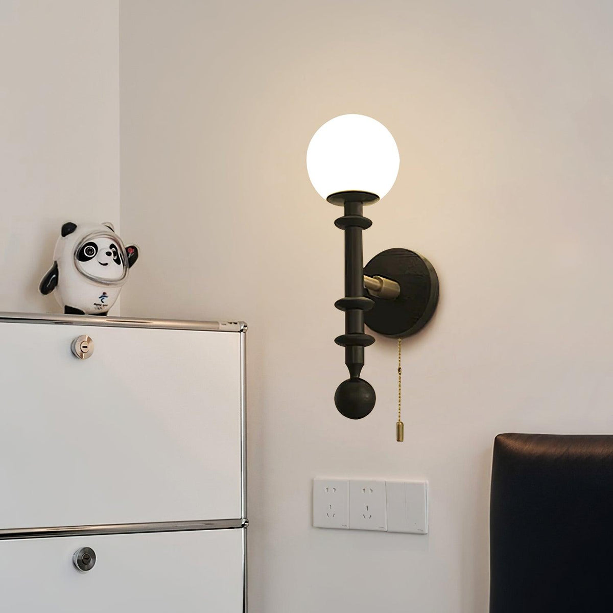 Yarrellark Wood Wall Light-Moonnatur
