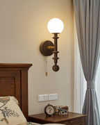 Yarrellark Wood Wall Light-Moonnatur