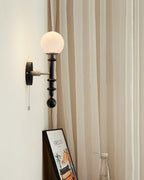Yarrellark Wood Wall Light-Moonnatur