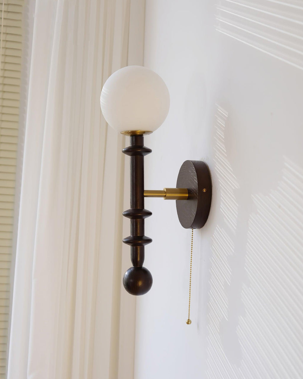 Yarrellark Wood Wall Light-Moonnatur
