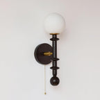Yarrellark Wood Wall Light-Moonnatur