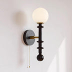 Yarrellark Wood Wall Light-Moonnatur