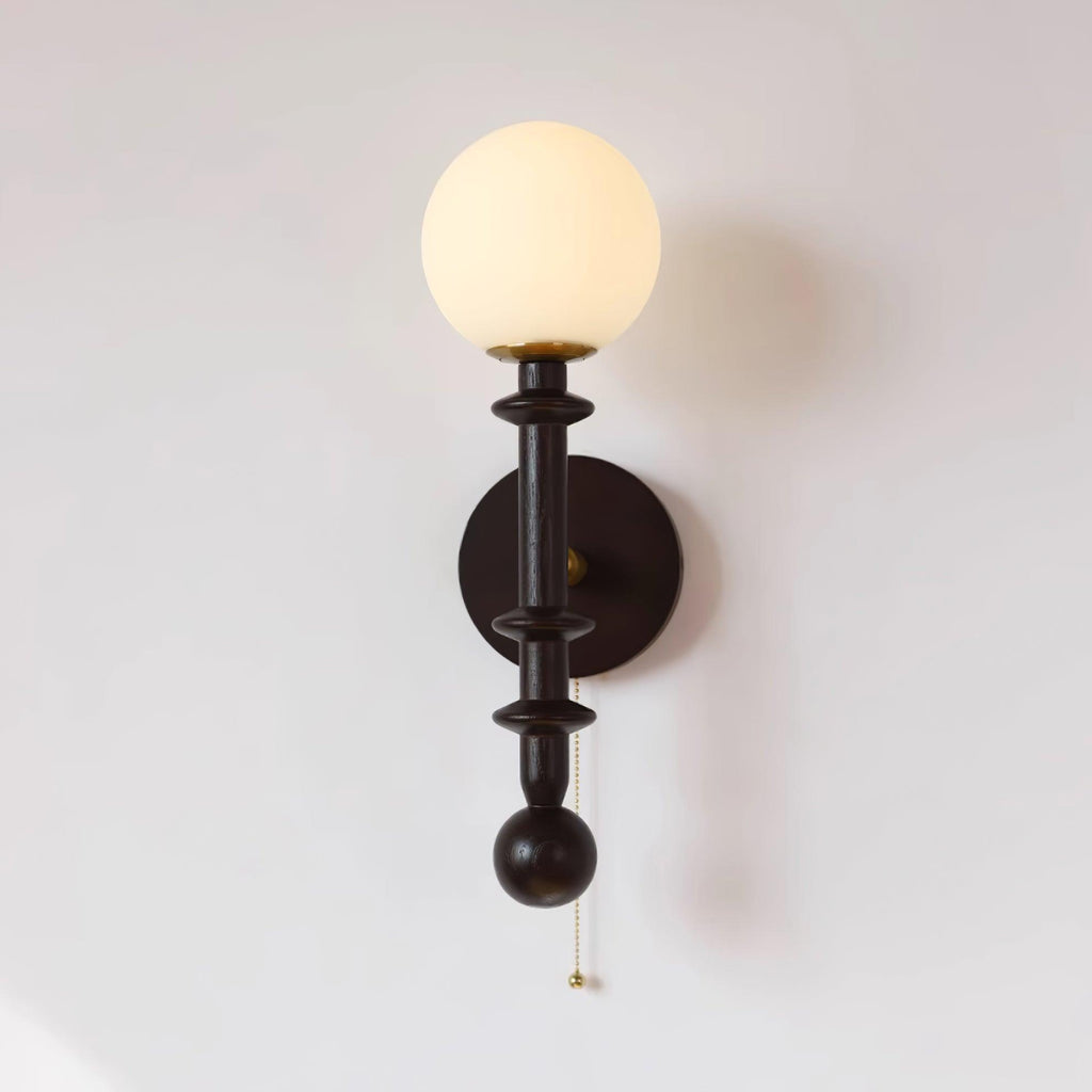 Yarrellark Wood Wall Light-Moonnatur