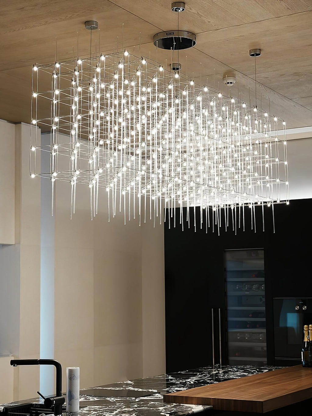 Calenelle Acrylic Pendant Light-Moonnatur
