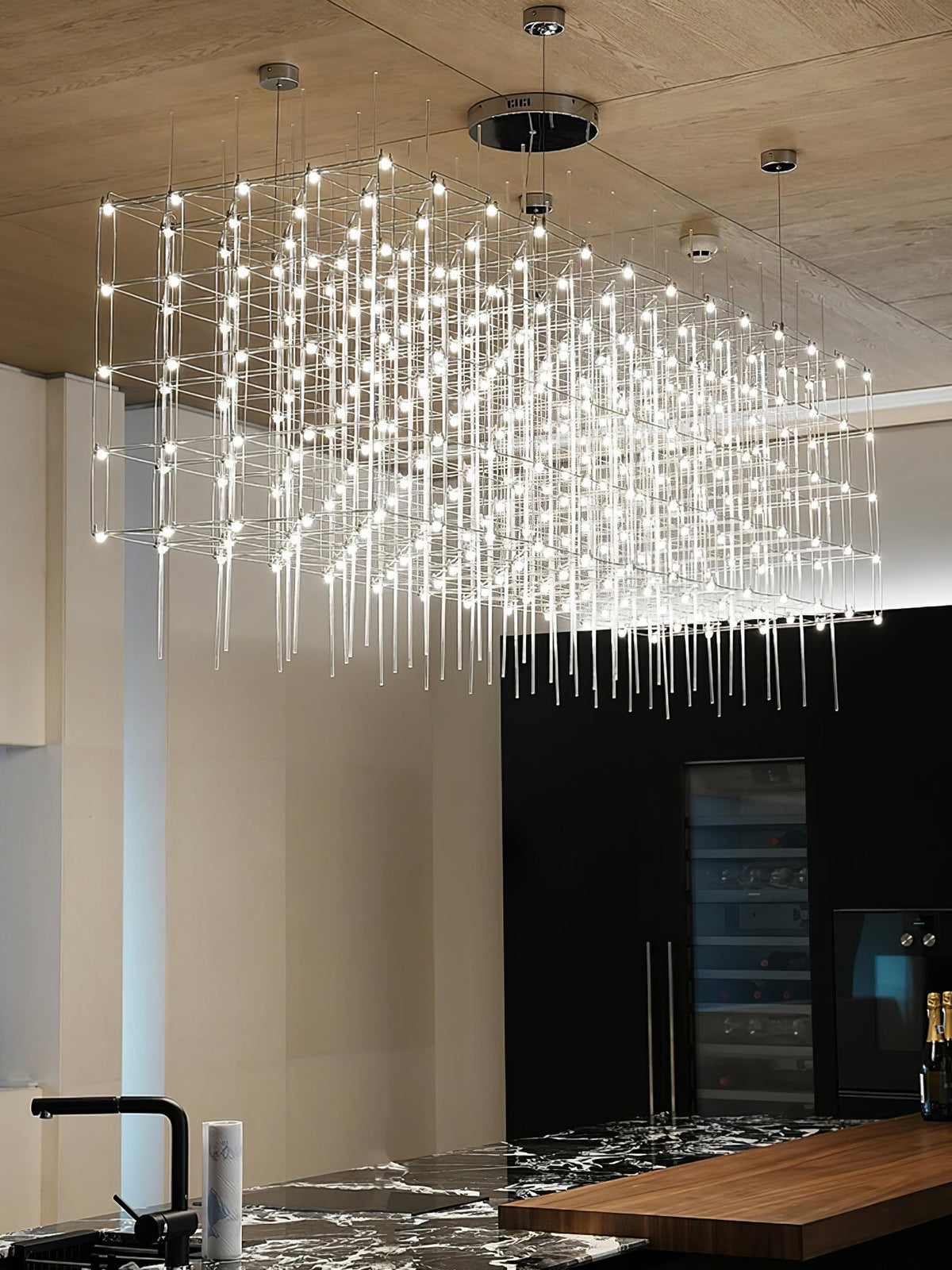 Calenelle Acrylic Pendant Light-Moonnatur