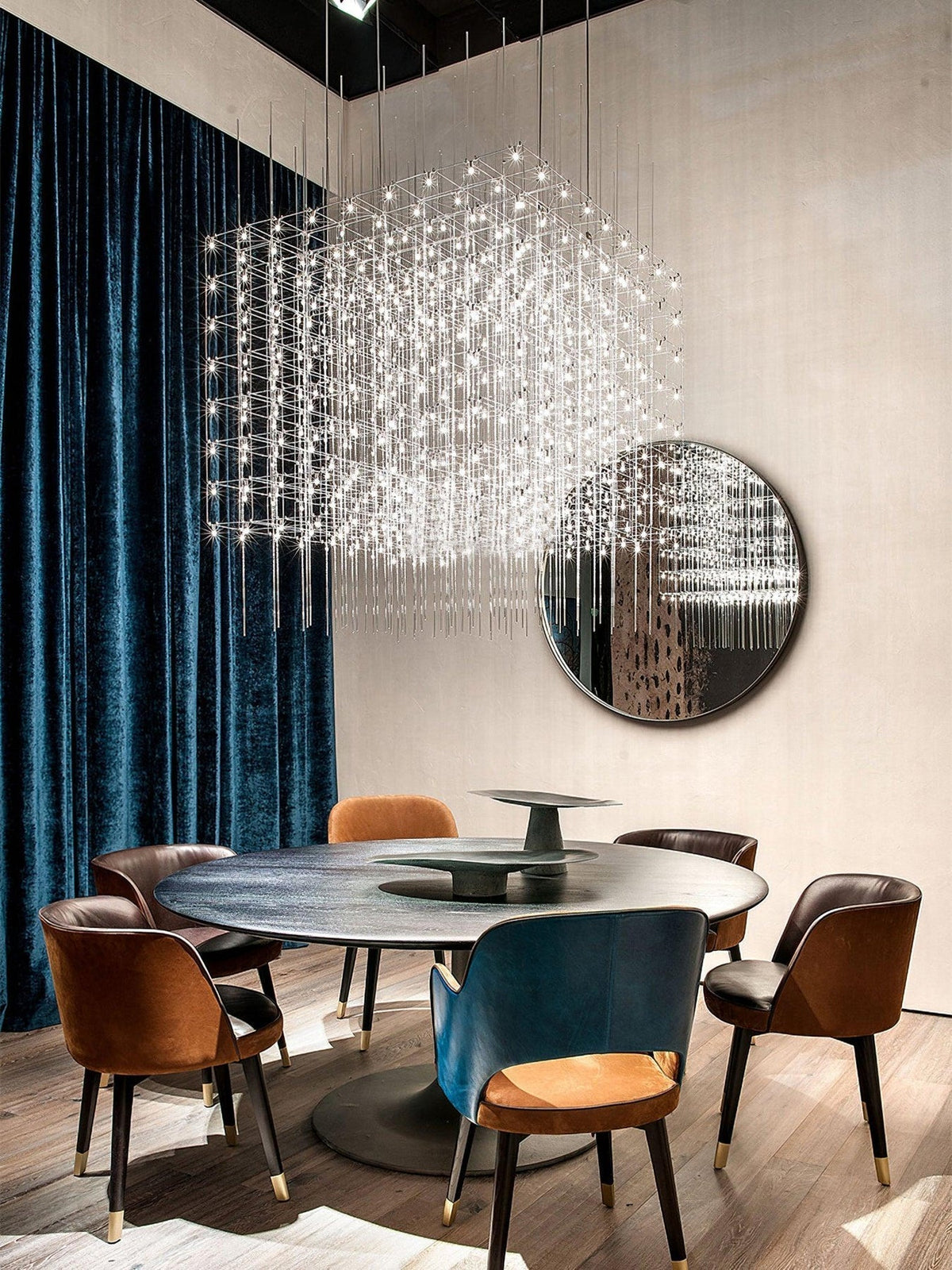 Calenelle Acrylic Pendant Light-Moonnatur