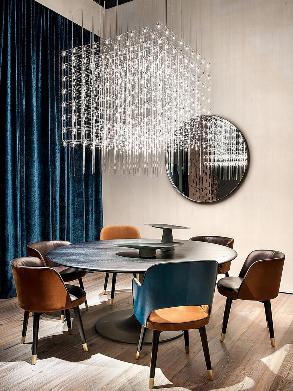 Calenelle Acrylic Pendant Light-Moonnatur