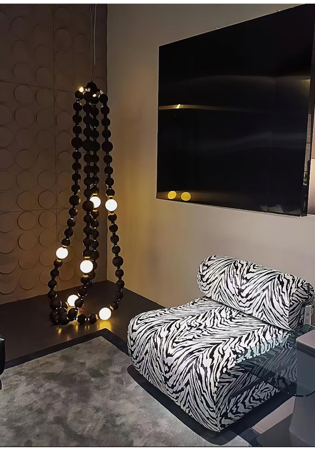 Enveriel Glass Chandelier-Moonnatur