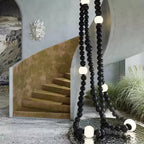 Enveriel Glass Chandelier-Moonnatur
