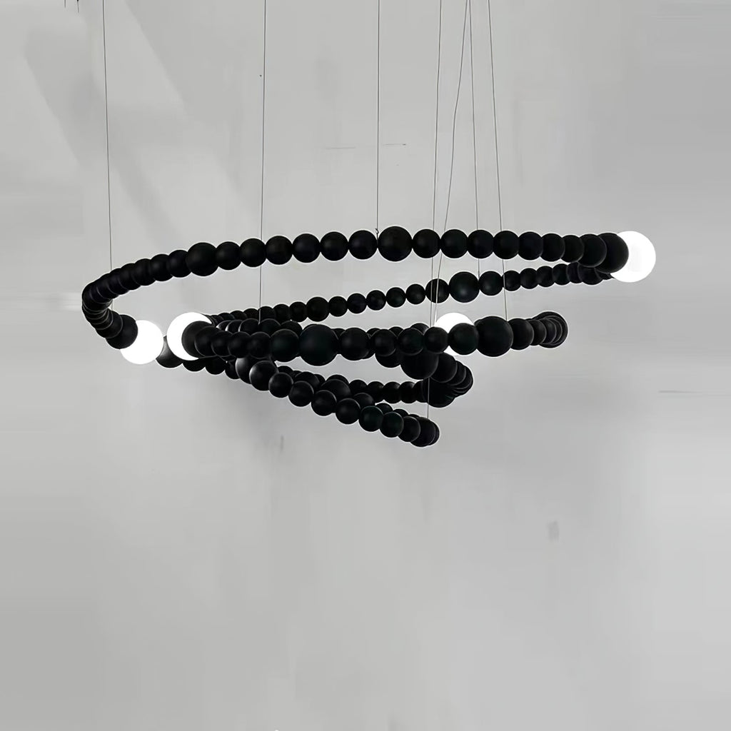 Enveriel Glass Chandelier-Moonnatur