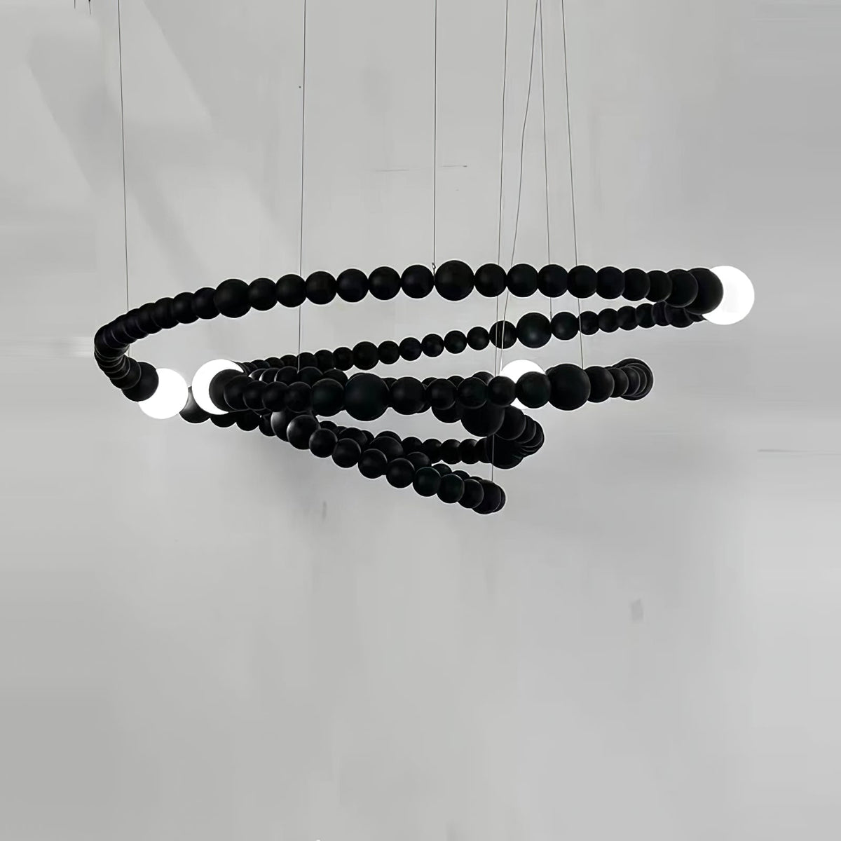 Enveriel Glass Chandelier-Moonnatur