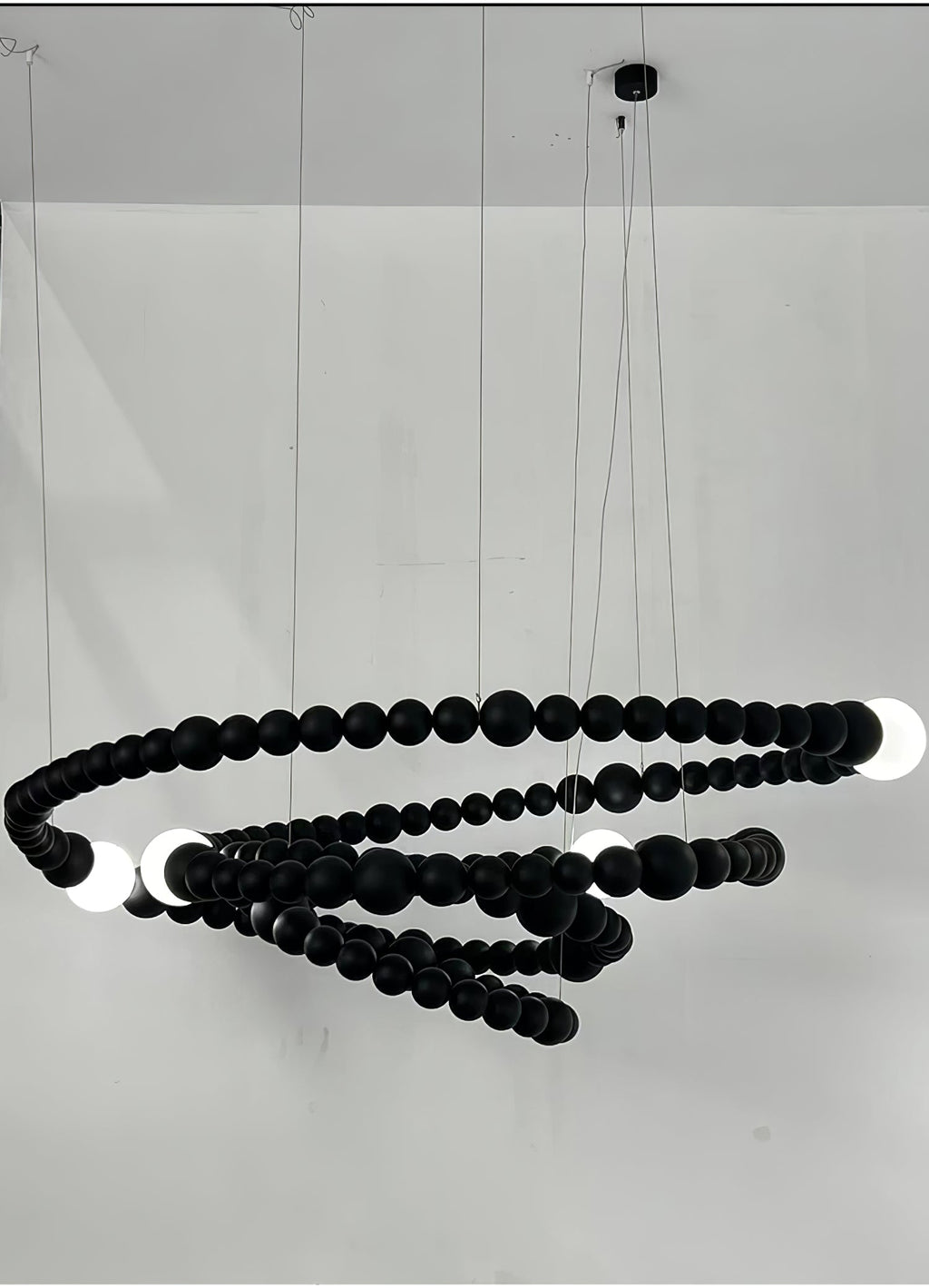 Enveriel Glass Chandelier-Moonnatur