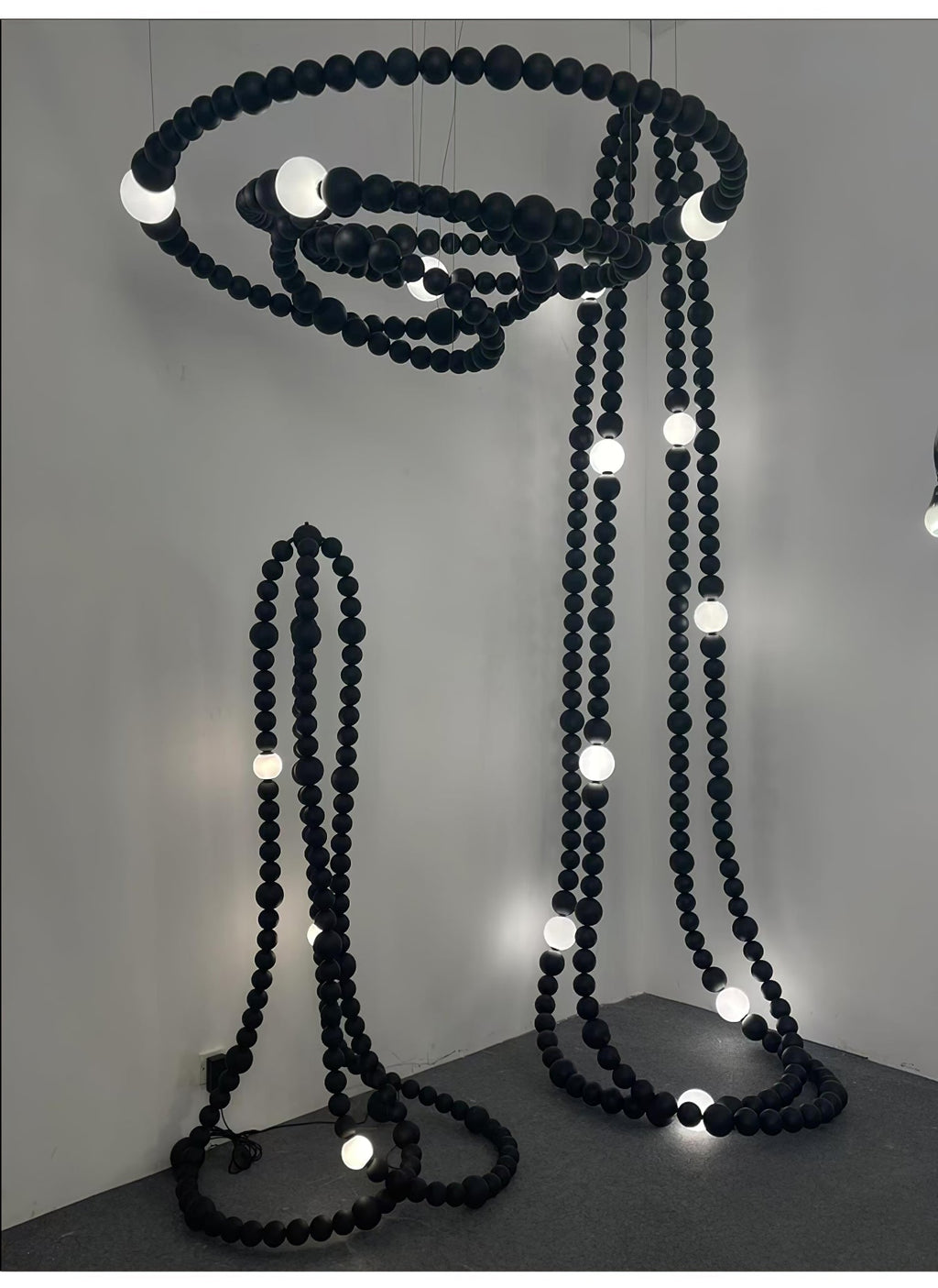 Enveriel Glass Chandelier-Moonnatur