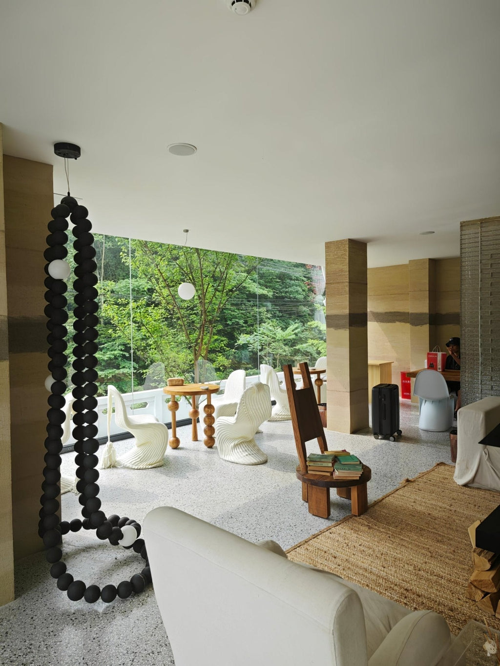 Enveriel Glass Chandelier-Moonnatur