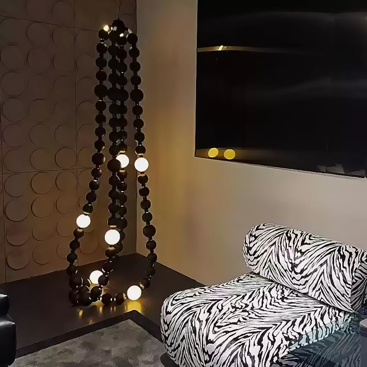 Enveriel Glass Chandelier-Moonnatur