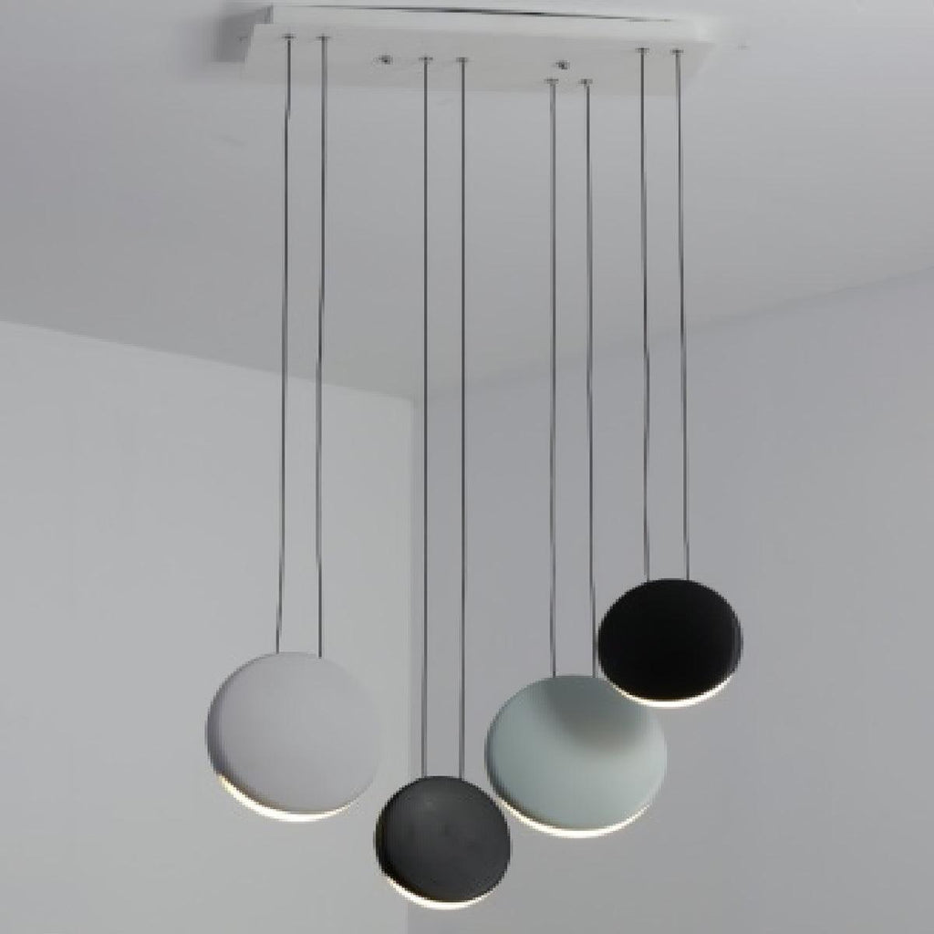 Roslyn Resin Pendant Light-Moonnatur