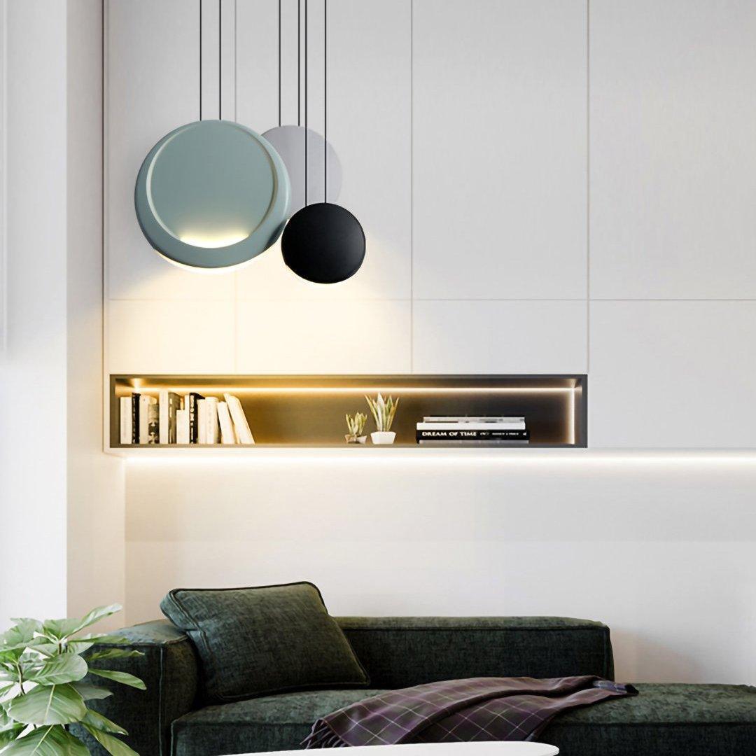Roslyn Resin Pendant Light-Moonnatur