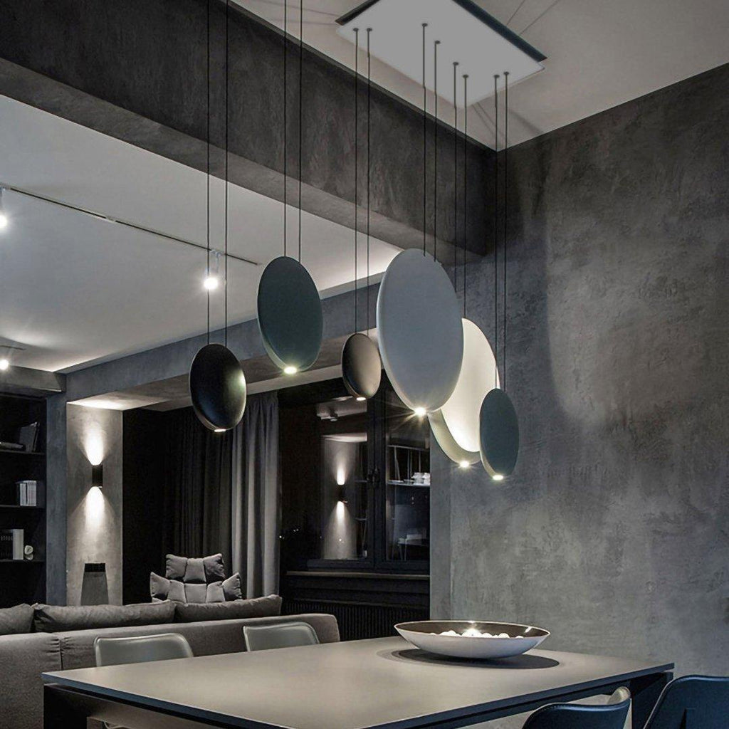 Roslyn Resin Pendant Light-Moonnatur