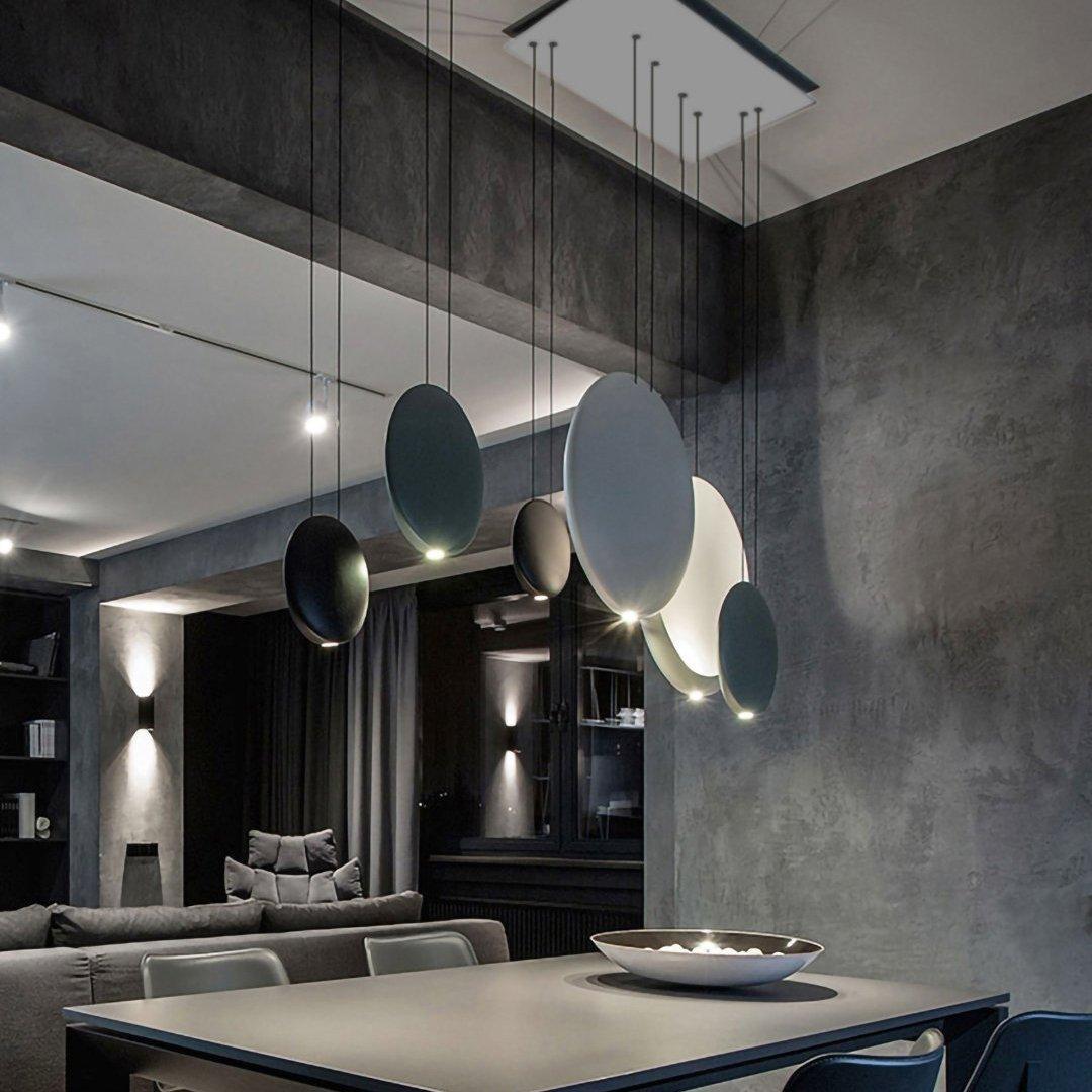 Roslyn Resin Pendant Light-Moonnatur