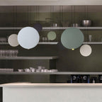 Roslyn Resin Pendant Light-Moonnatur
