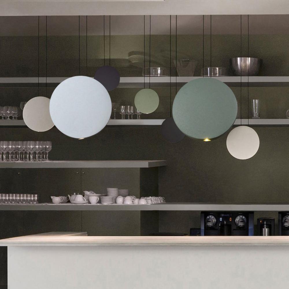 Roslyn Resin Pendant Light-Moonnatur