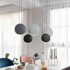 Roslyn Resin Pendant Light-Moonnatur