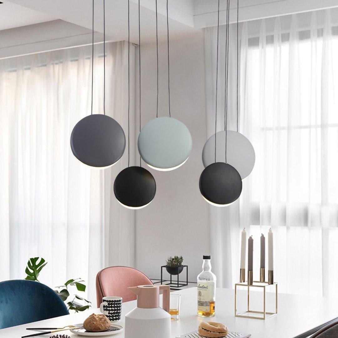 Roslyn Resin Pendant Light-Moonnatur