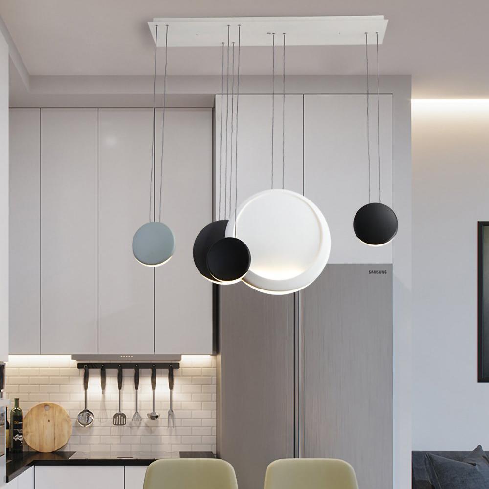 Roslyn Resin Pendant Light-Moonnatur