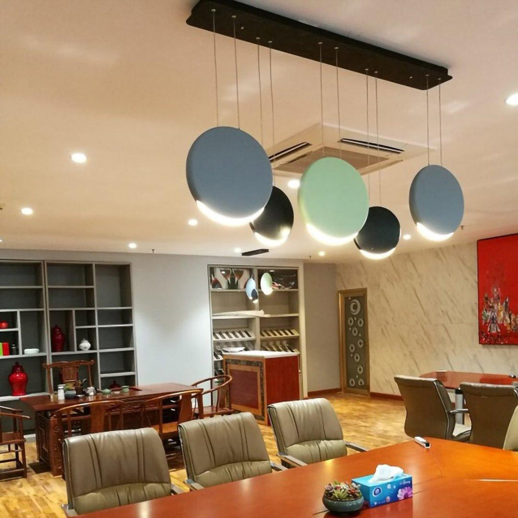 Roslyn Resin Pendant Light-Moonnatur