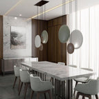 Roslyn Resin Pendant Light-Moonnatur