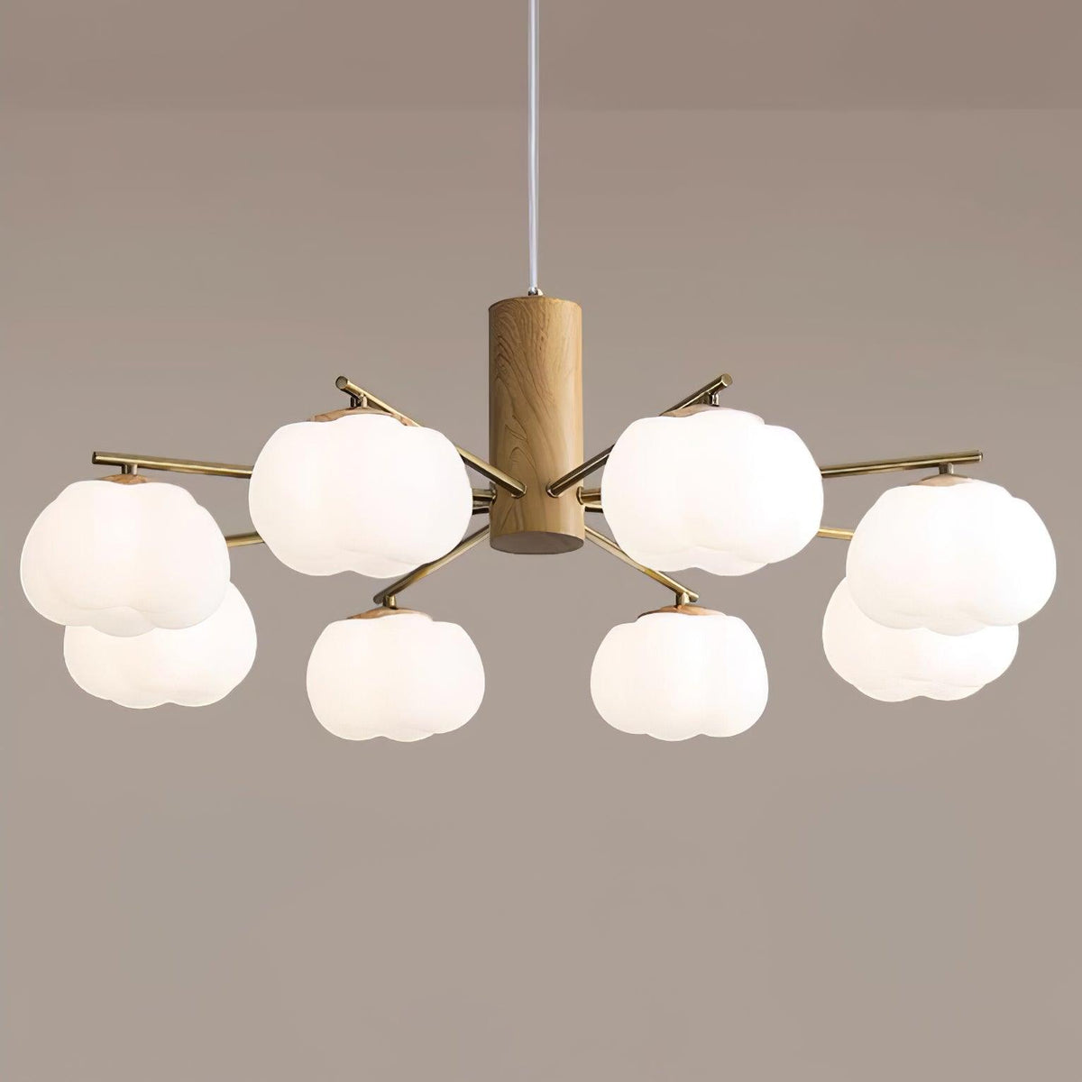 Jorrenwell Polyethylene Chandelier-Moonnatur