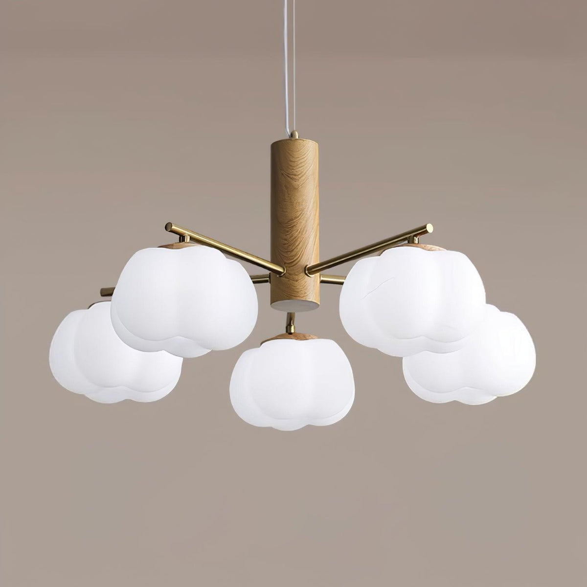 Jorrenwell Polyethylene Chandelier-Moonnatur