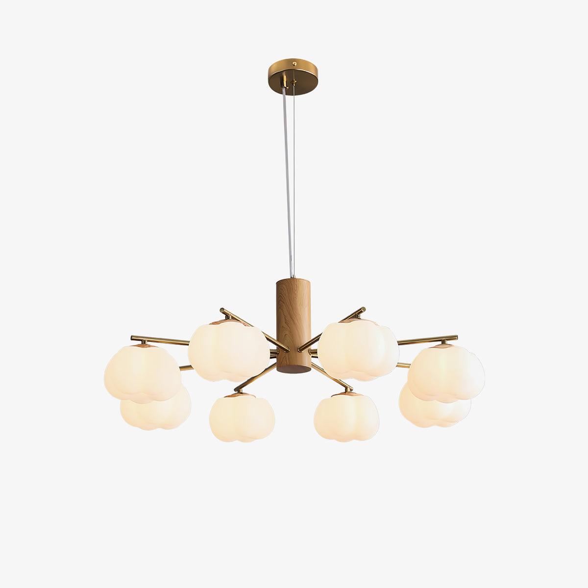 Jorrenwell Polyethylene Chandelier-Moonnatur