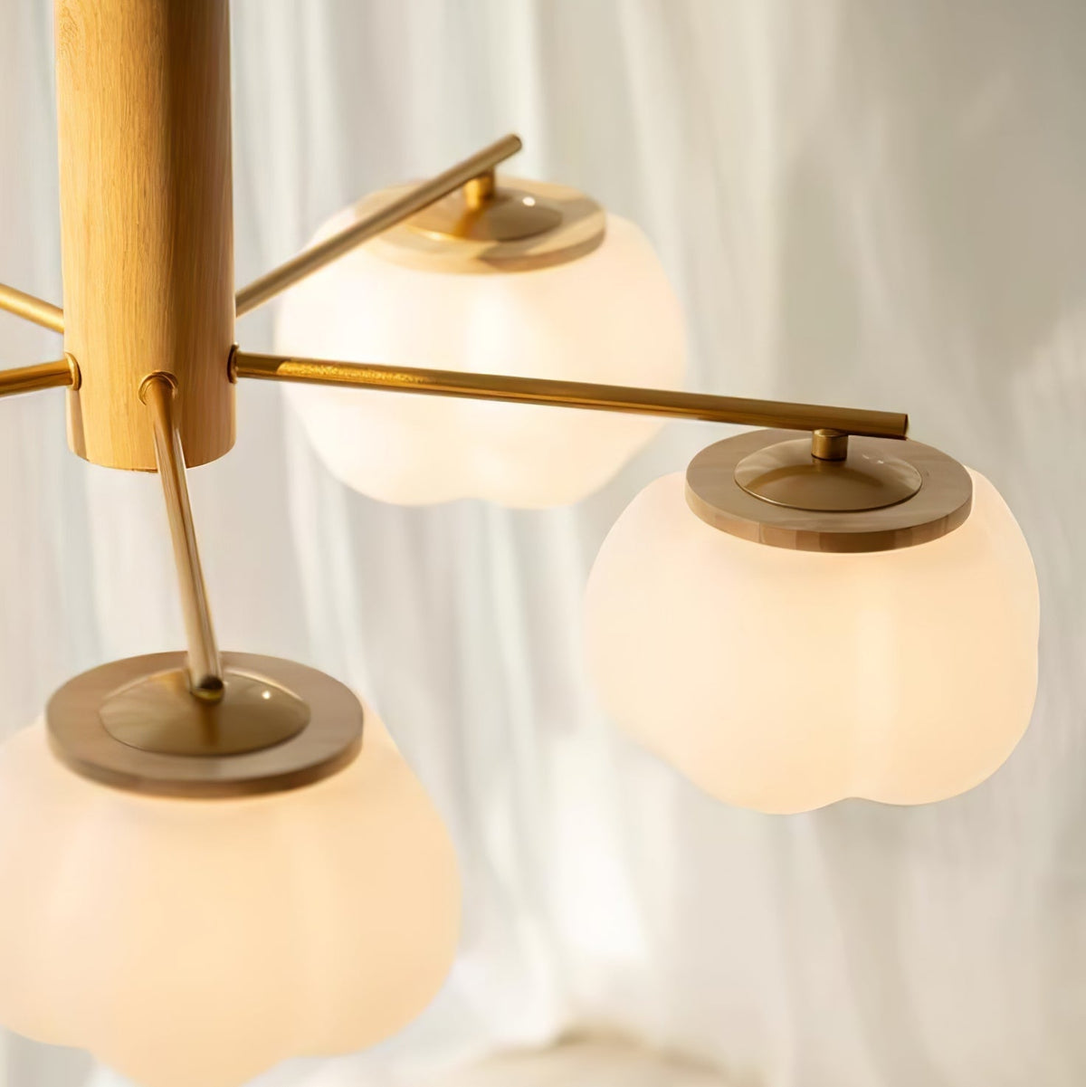 Jorrenwell Polyethylene Chandelier-Moonnatur